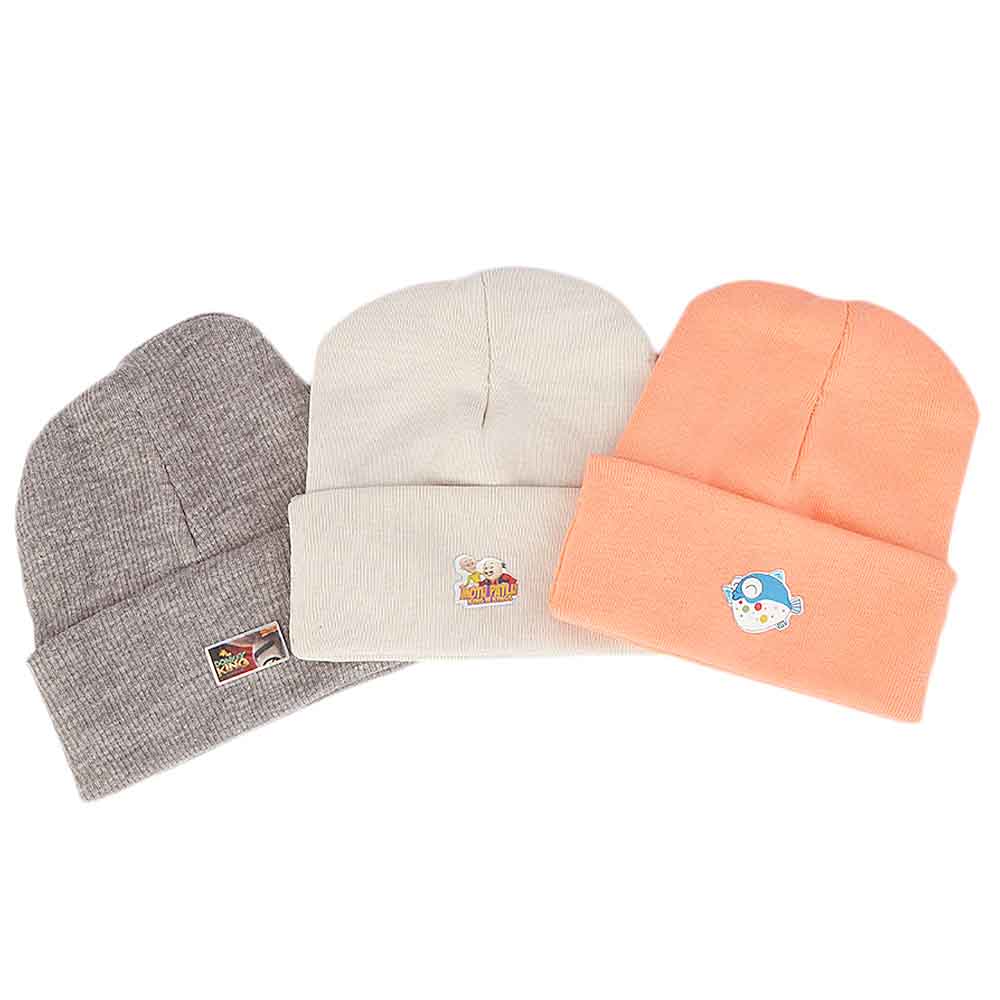 New Born Cap Set 3 pcs - Multi, Kids, Caps And Sets, Chase Value, Chase Value