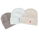 New Born Cap Set 3 pcs - Multi, Kids, Caps And Sets, Chase Value, Chase Value