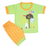 Boys Half Sleeves Suit - Green, Kids, Boys Sets And Suits, Chase Value, Chase Value