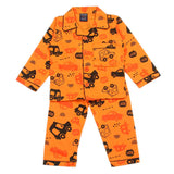 Boys Full Sleeves Night Suit - Orange, Boys Sets & Suits, Chase Value, Chase Value