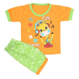 Boys Half Sleeves Suit - Orange, Kids, Boys Sets And Suits, Chase Value, Chase Value