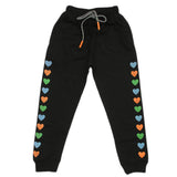 Girls Terry Trouser - Black, Girls Tights Leggings & Pajama, Chase Value, Chase Value