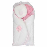 Newborn Sleeping Bag 2 Pcs 6051 - Pink, Kids, Sleeping Bags, Chase Value, Chase Value