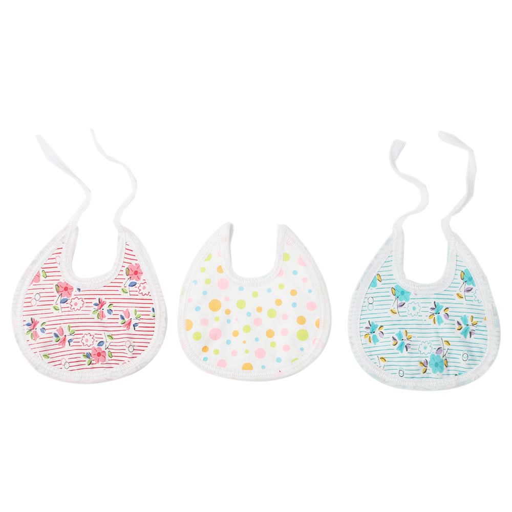Newborn 3Pcs Bibs Set - Multi, Kids, Bibs & Towels, Chase Value, Chase Value