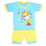 Boys Half Sleeves Suit - Blue, Kids, Boys Sets And Suits, Chase Value, Chase Value