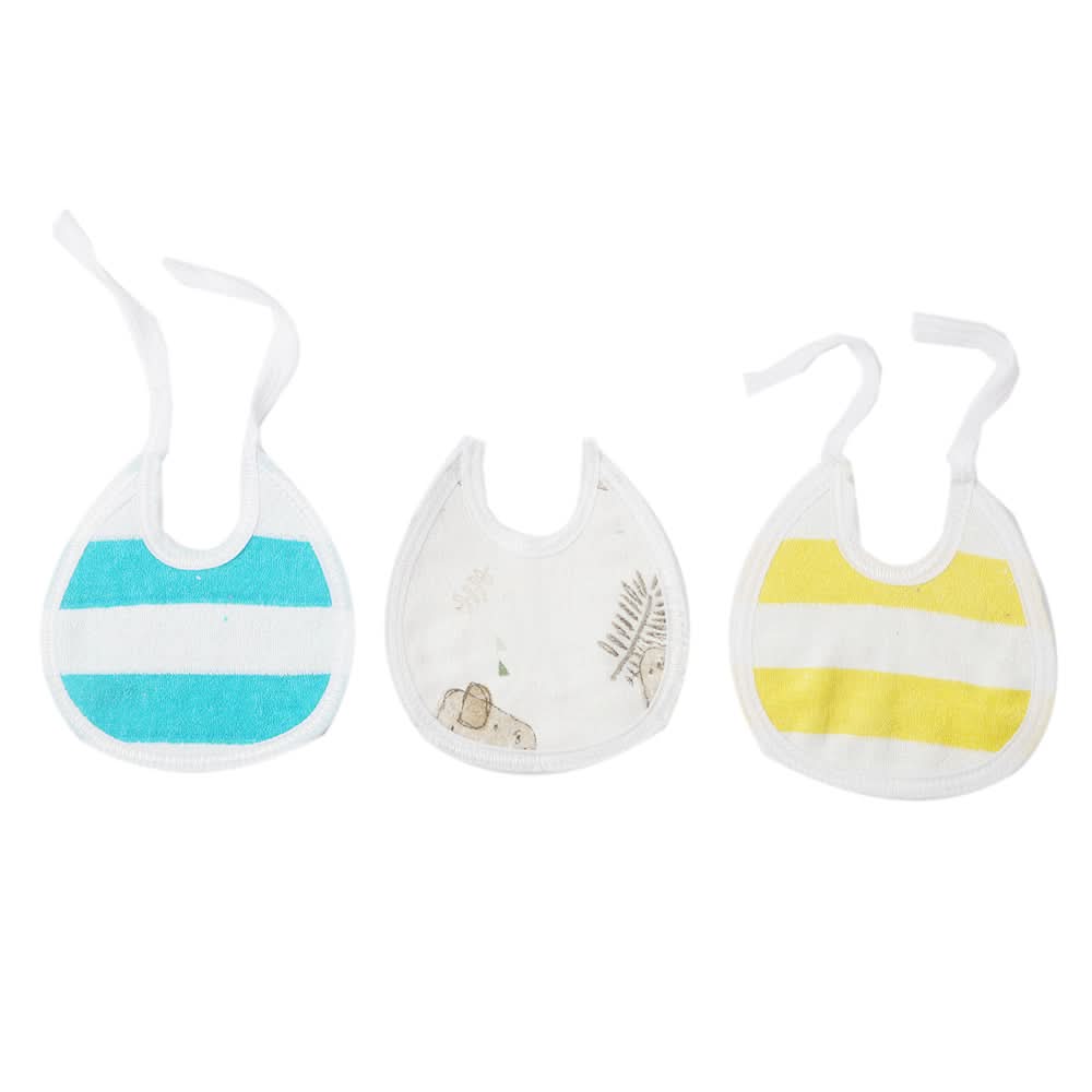 Newborn 3Pcs Bibs Set - Multi, Kids, Bibs & Towels, Chase Value, Chase Value