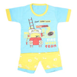 Boys Half Sleeves Suit - Blue, Kids, New Born Boys Sets And Suits, Chase Value, Chase Value
