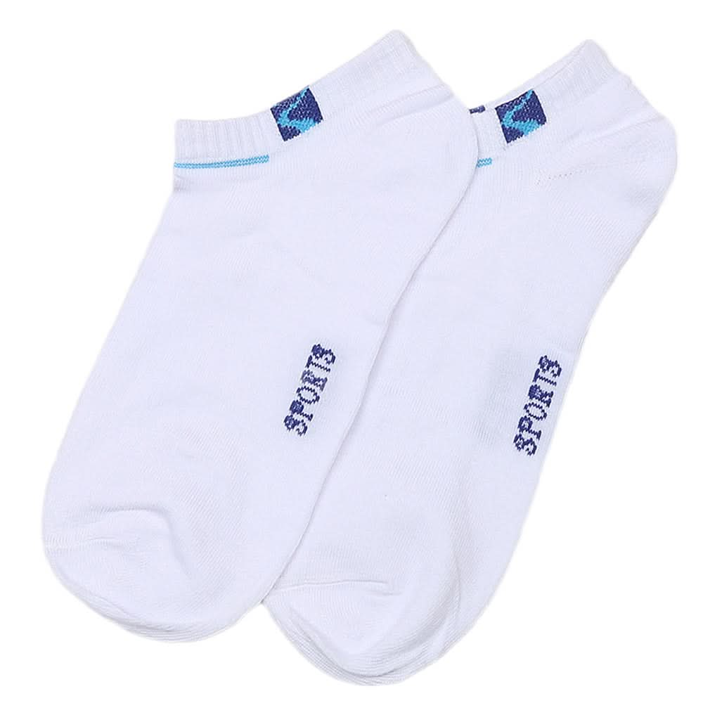 Men's Ankle Socks - White, Men, Mens Socks, Chase Value, Chase Value