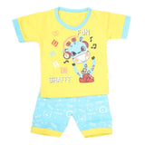 Boys Half Sleeves Suit - Yellow, Kids, Boys Sets And Suits, Chase Value, Chase Value