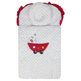 Newborn Sleeping Bag 7 Pcs Set Embroidered - Maroon, Kids, Sleeping Bags, Chase Value, Chase Value