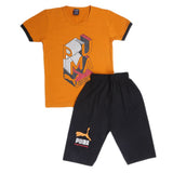 Boys Half Sleeves Short Suits - Brown, Kids, Boys Sets And Suits, Chase Value, Chase Value