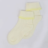 Girls Fancy Socks - Yellow, Kids, Girls Socks, Chase Value, Chase Value