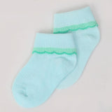 Girls Fancy Socks - Cyan, Kids, Girls Socks, Chase Value, Chase Value