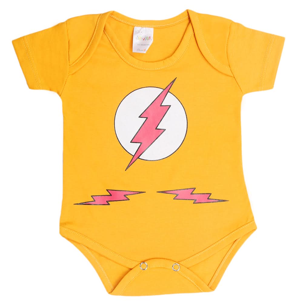 Newborns Girls Romper - Mustard, Kids, Newborn Girls Rompers, Chase Value, Chase Value