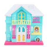 Frozen Doll Villa Set 6 Pcs - Cyan - test-store-for-chase-value