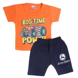 Newborns Boys Half Sleeves Suits - Orange, Kids, New Born Boys Sets And Suits, Chase Value, Chase Value