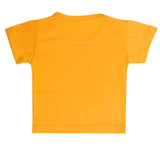 Newborn Boys Half Sleeves T-Shirt - Mustard, Kids, Newborn Boys Shirts And T-Shirts, Chase Value, Chase Value