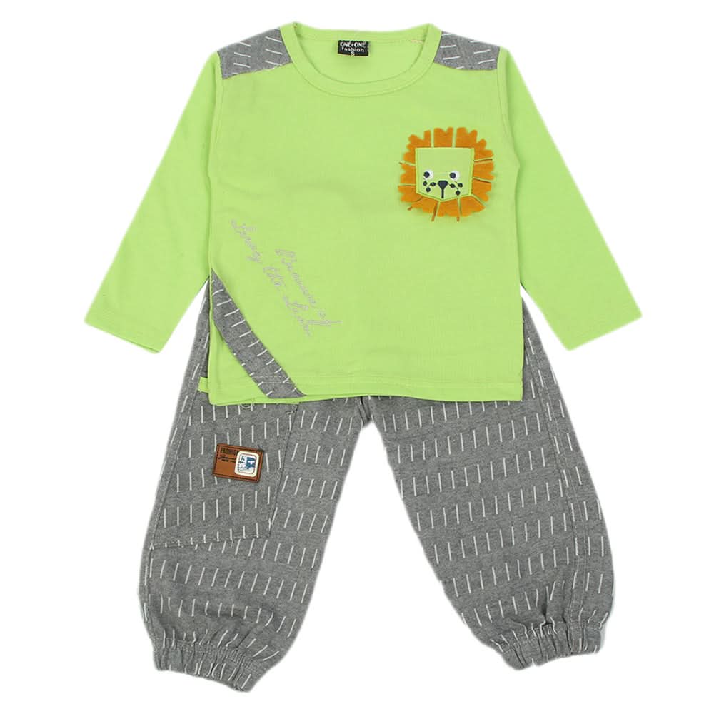 Boys Full Sleeves Suit - Light Green, Boys Sets & Suits, Chase Value, Chase Value