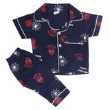 Newborns Boys Night Suit - Navy Blue, Kids, New Born Boys Sets And Suits, Chase Value, Chase Value