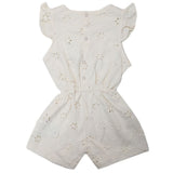 Newborn Girls Half Sleeves Romper - Fawn, Kids, Newborn Girls Rompers, Chase Value, Chase Value
