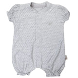 Newborn Girls Half Sleeves Romper - Grey, Kids, Newborn Girls Rompers, Chase Value, Chase Value