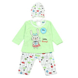 Newborn Boys Full Sleeves Suit - Green, Newborn Boys Sets & Suits, Chase Value, Chase Value