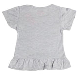 Girls Half Sleeves T-Shirts - Grey, Kids, Girls T-Shirts, Chase Value, Chase Value
