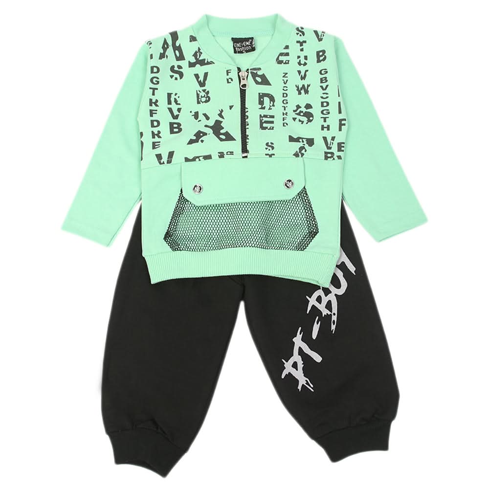 Boys Full Sleeves Suit - Cyan, Boys Sets & Suits, Chase Value, Chase Value