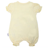 Newborn Girls Half Sleeves Romper - Yellow, Kids, Newborn Girls Rompers, Chase Value, Chase Value