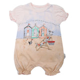 Newborn Girls Half Sleeves Romper - Light Pink, Kids, Newborn Girls Rompers, Chase Value, Chase Value