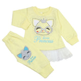 Newborn Girls Pajama Suit - Lemon, Newborn Girls Sets & Suits, Chase Value, Chase Value
