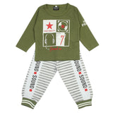 Newborn Boys Full Sleeves Suit - Green, Newborn Boys Sets & Suits, Chase Value, Chase Value