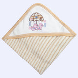Newborn Baby Bath Towel - Light Brown, Kids, Bath Accessories, Chase Value, Chase Value