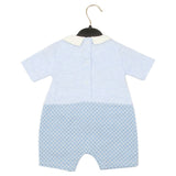 Newborn Boys Romper - Light Blue, Newborn Boys Rompers, Chase Value, Chase Value