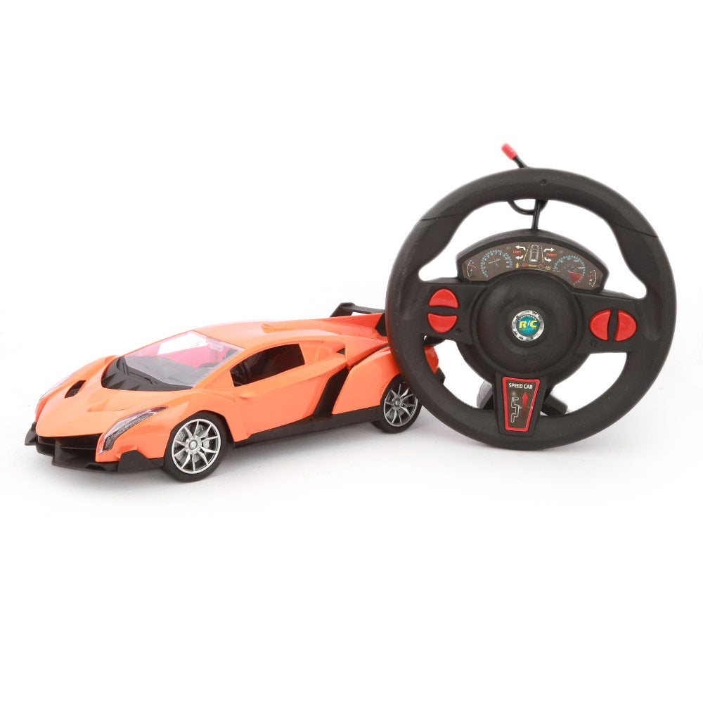 Remote Control Racing Car - Orange, Kids, Remote Control, Chase Value, Chase Value