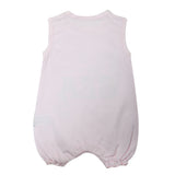 Newborn Girls Half Sleeves Romper - Light Pink, Kids, Newborn Girls Rompers, Chase Value, Chase Value