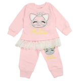 Newborn Girls Pajama Suit - Pink, Newborn Girls Sets & Suits, Chase Value, Chase Value