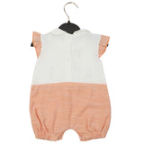 Newborn Girls Romper - Peach, Newborn Girls Rompers, Chase Value, Chase Value