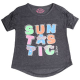Girls Half Sleeves T-Shirt - Charcol, Kids, Girls T-Shirts, Chase Value, Chase Value