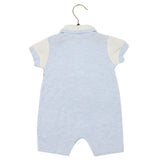 Newborn Boys Romper - Light Blue, Newborn Boys Rompers, Chase Value, Chase Value