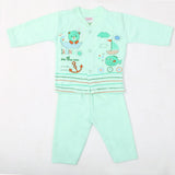 Newborn Boys Full Sleeves Suit - Cyan, Kids, NB Boys Sets And Suits, Chase Value, Chase Value