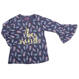 Girls Half Sleeves T-Shirt - Purple, Kids, Girls T-Shirts, Chase Value, Chase Value