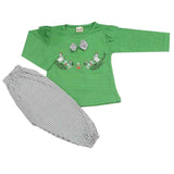 Girls Full Sleeves Suit - Dark Green, Girls Suits, Chase Value, Chase Value
