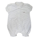 Newborn Girls Half Sleeves Romper - White, Kids, Newborn Girls Rompers, Chase Value, Chase Value