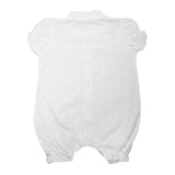 Newborn Girls Half Sleeves Romper - White, Kids, Newborn Girls Rompers, Chase Value, Chase Value