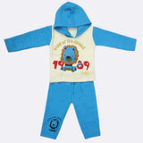 Boys Full Sleeves Polar Suit 8848 - Blue, Kids, Boys Sets And Suits, Chase Value, Chase Value