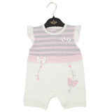 Newborn Girls Romper - Light Pink, Newborn Girls Rompers, Chase Value, Chase Value