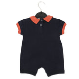 Newborn Boys Romper - Navy Blue, Newborn Boys Rompers, Chase Value, Chase Value