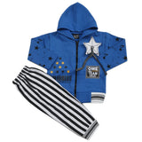 Boys Pajama Fleece Suit - Blue, Kids, Boys Sets And Suits, Chase Value, Chase Value