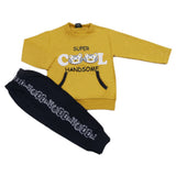 Boys Pajama Suit - Mustard, Kids, Boys Sets And Suits, Chase Value, Chase Value